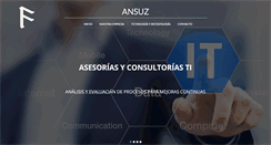 Desktop Screenshot of ansuz.cl