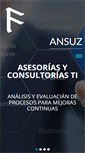 Mobile Screenshot of ansuz.cl